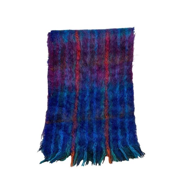 Ladies Royal ScotNeckwear Collection Wool and Mohair Jewel Toned Scarf - Picture 1 of 12
